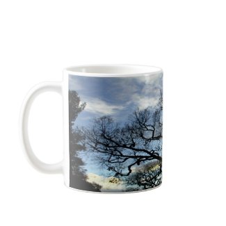 Mug: Sunset Behind Trees mug