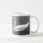 Mug - Swan in Black & White