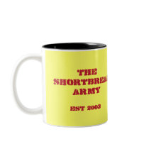 Mug, The Shortbread Army, EST 2003 mugs