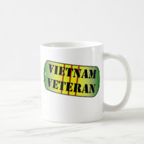 Mug Vietnam Vet Dogtag VSM