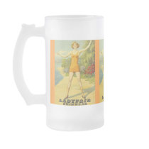 MUG ~ VINTAGE LADYFAIR SWIMWEAR PIN-UP GIRL AD! by layooper MUG ~ VINTAGE LADYFAIR SWIMWEAR PIN-UP GIRL AD!