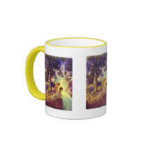 Mug: Waterfall by Maxfield Parrish by Aquavel Mug: Waterfall by Maxfield Parrish