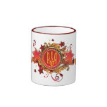Mug with an emblem. Ukraine