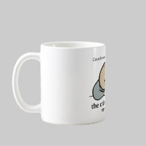 Mug with color logo and website mugs