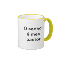 Mug with evangelica sentence