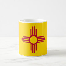 Mug with Flag of New Mexico State - USA
