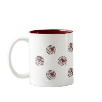 Mug with Mini Bismillah (Red) by ImanUK Mug with Mini Bismillah (Red)