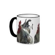 Mug with rooster