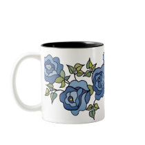 Mug with roses - 10