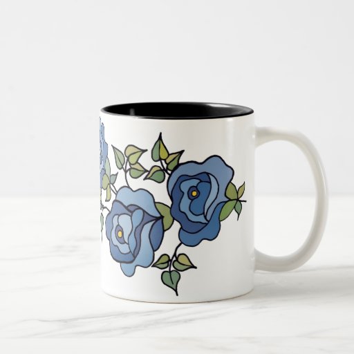 Mug with roses - 10