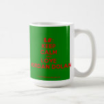 [No Crown] keep calm and love jordan dolan  Mugs