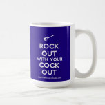 [Electric guitar] rock out with your cock out  Mugs