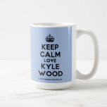[Crown] keep calm love kyle wood  Mugs