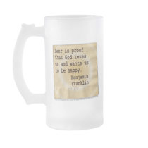 Mugs, cups - Beer Is Proof by CocktailDiva Mugs, cups - Beer Is Proof