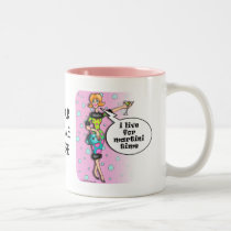 Mugs, Cups - Polka Dot Martini Diva mugs