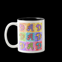 Mugs - DAD Pop Art mugs