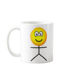 Stickfigure emoticon man  mugs_travel_mugs_and_steins
