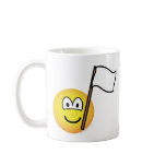 White flag emoticon   mugs_travel_mugs_and_steins