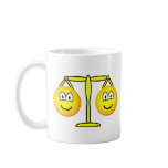 Libra emoticon Zodiac sign  mugs_travel_mugs_and_steins