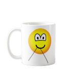 Flossing emoticon Dental floss  mugs_travel_mugs_and_steins
