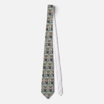 Mugshot of a cat felon neckwear