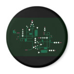 muguets_vectors fridge magnet