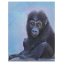 Muhali, Baby Gorilla flyers by KarenHullArt Muhali, Baby Gorilla flyers