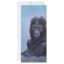 Muhali, Baby Gorilla Custom Rack Card