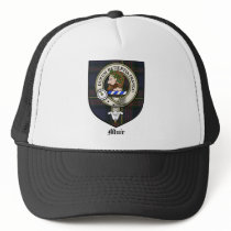 Muir Clan Crest Badge Tartan hats by clan_badges Muir Clan Crest Badge Tartan hats