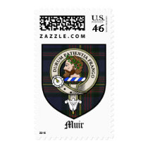 Muir Clan Crest Badge Tartan postage by clan_badges Muir Clan Crest Badge Tartan postage