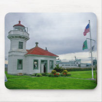 Mukilteo Lighthouse mousepads by tompurse Mukilteo Lighthouse mousepads