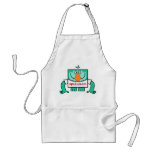 Mukpuddy - "l <3 Muk" - Apron