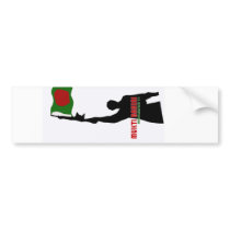 Mukti Bahini 9 bumper stickers by Moshahid Mukti Bahini 9 bumper stickers