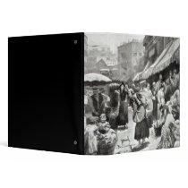 Mulberry Bend Italian Colony in New York 3 Ring Binders
