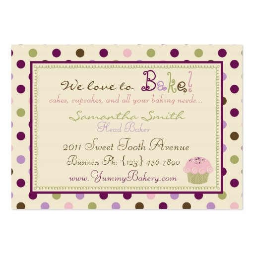 Mulberry Dot Business Card (back side)