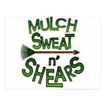 Mulch Logo Card Post Card