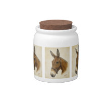 Mule Candy Jar