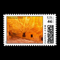 Mule Canyon, Utah stamps