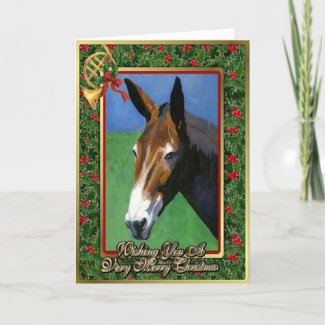 Mule Art Christmas Cards