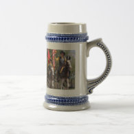 Mules in Mule Day parade Coffee Mugs
