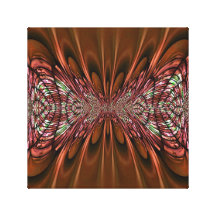 Mulled Wine Smocked Velvet Wrapped Canvas Canvas Print
