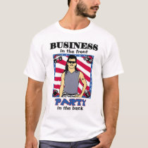 MULLETS Shirt: Front & Back by DaneyBaby MULLETS Shirt: Front & Back