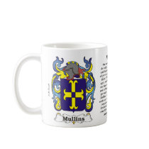Mullins Family Coat of Arm mug