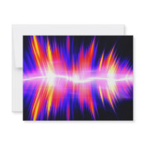 Mullticolored Abstract Audio Waveform Announcements