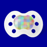 MULTI262 COLOURFUL SQUARE PATTERNS SHADES COUNTRY pacifiers
