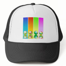 Multi background2 hats by MacXever Multi background2 hats