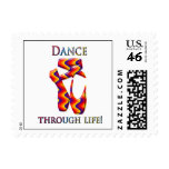 Multi ballet slippers stamps