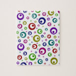 Multi-Color Abstract Polka Dots Puzzles