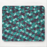 Multi-color blue crochet mouse pads