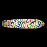 Multi-color Butterflies skateboards